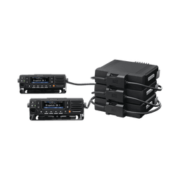 Radio móvil VHF 136-174 MHz, Digital NXDN-P25-DMR-Analógico, 50 W, Bluetooth, GPS, MicroSD, 1024 Canales, Incluye Accesorios
