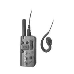 440-480 MHz, 1.5 W, 4 canales, Scan, VOX, MIL-STD-810. Incluye Antena/Batería/Clip/Cargador