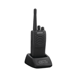 Radio portátil VHF 136-174 MHz, práctico y ligero, MIL-STD-810, 16 Canales, DTMF, IP54, VOX, Scan, Incluye antena, batería, cargador y clip