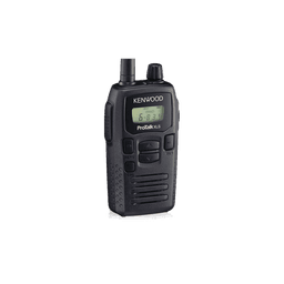 450-470 MHz, 16 canales, 1.5 Watts, VOX, Scaner, Incluye antena, batería, cargador y clip.