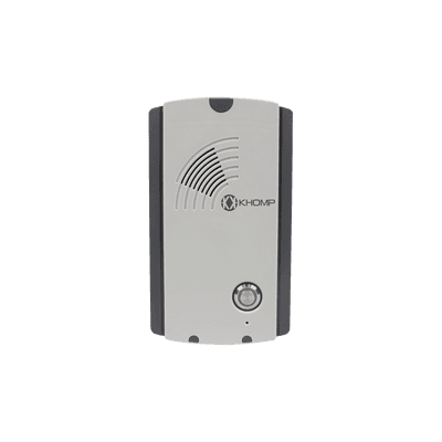 Portero (Intercom) tecnología GSM con Relevador integrado interfaz para exterior IP66 para apertura remota desde su celular