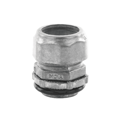 Kit de Conector EMT / 1/2 Pulgada (13 mm) / 3 Juegos / Acero Inoxidable 7x7 / 2 mm / Sistemas de Polvo Químico Seco