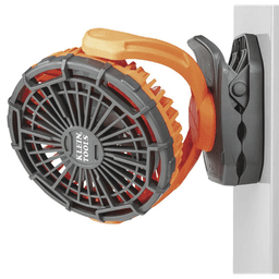 Ventilador Inalámbrico-Portátil Recargable Ideal para el Trabajo. Montable por Pinza o por Potentes Imanes. Incluye cable USB-C