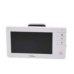 Videoportero a color de 7" (monitor y frente de calle),  Manos libres/Expandible a un total de  3 monitores