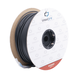 Carrete de Fibra Óptica Monomodo con Conectores SC-SC Duplex, Reforzada con Kevlar, de 200 metros, Para instalaciones subterráneas por tubería