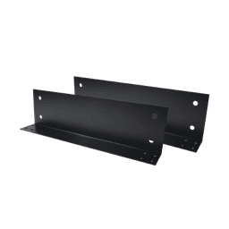 Rack de 2 Postes, Estándar 19", 45 Unidades, Fabricado en Acero, Base "L" para Anclar a Piso.