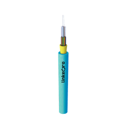 Cable de Fibra Óptica Multimodo OM3 50/125, 12 hilos, para Interior, Tight Buffer 900µm, OFNR Riser, Dieléctrica, Precio Por Metro, (Hasta 2000 metros en un solo tramo de cable)