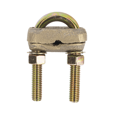 Conector Tipo Perro para Varilla 5/8" a Cable Calibre 4  a 2/0 AWG