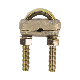 Conector Tipo Perro para Varilla 5/8" a Cable Calibre 4  a 2/0 AWG