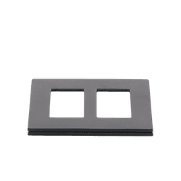 TAPA P/SWITCH /DIMMER 2 ESPACIOS