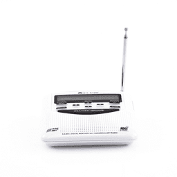 Radio receptor del Sistema de Alerta Sísmica Mexicano y meteorológico NOAA, vía radio en VHF y mediante códigos EAS-SAME