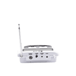 Radio receptor del Sistema de Alerta Sísmica Mexicano y meteorológico NOAA, vía radio en VHF y mediante códigos EAS-SAME