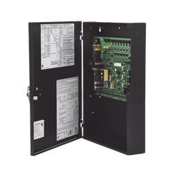 Fuente de alimentación remota y cargador de batería / 10 amperes / 24 Vcc / 7 circuitos de salida NAC o auxiliar / gabinete metálico con cerradura / serie PS de NOTIFIER