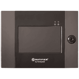 Pantalla Remota Táctil / 5 Pulgadas a Color / 10 Unidades en Serie / Bus AIO 2 Hilos / UL 864 y UL 2610