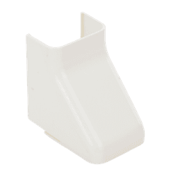 Conexión para techo falso/entrada, para uso con canaleta LD10, material ABS, Color Blanco Mate