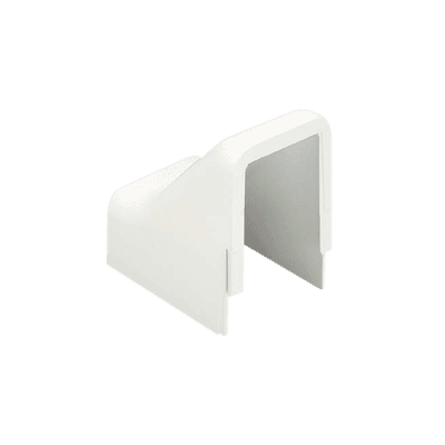 Conexión para techo falso/entrada, para uso con canaleta LD10, material ABS, Color Blanco Mate