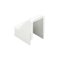 Conexión para techo falso/entrada, para uso con canaleta LD10, material ABS, Color Blanco Mate