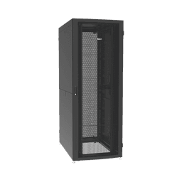 Gabinete Net-Verse para Centros de Datos, 42UR, 800mm de Ancho, 1000mm de Profundidad, Fabricado en Acero, Color Negro 