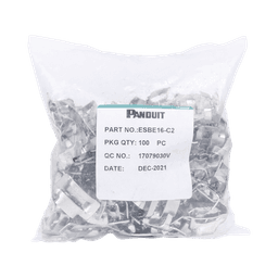 Hebillas PanSteel™ de Acero Inoxidable 201, Para Uso con Fleje ESW16T76-CR2 de 5/8, Paquete de 100pz