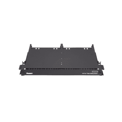 Panel de Distribución de Fibra Óptica, Acepta 12 Cassettes HD Flex™ y 144 Fibras por UR, Hasta, 1 UR 