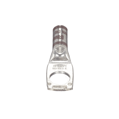 Zapata de compresión LCA2-12-Q, para cal. 2 Awg, Barreno para tornillo prisionero de 1/2, 25 Pz