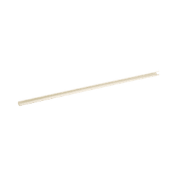 Canaleta LD3 de PVC rígido, con cinta adhesiva para instalación sin herramientas, 19.6 x 11.2 x 1828.8 mm, Color Blanco Mate