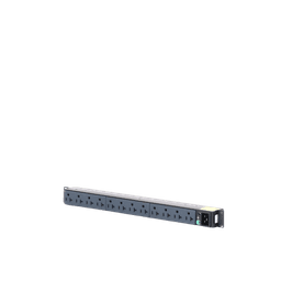 PDU Básico para Distribución de Energía, Enchufe de Entrada NEMA 5-20P, Con 12 Contactos NEMA 5-20R, Instalación Horizontal de 19in, 1UR, 20 Amp, 120 Vca