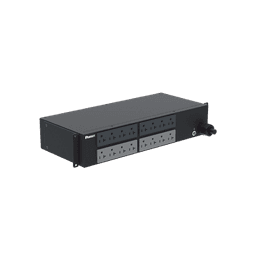 PDU Básico para Distribución de Energía, Enchufe de Entrada NEMA L5-30P, Con 16 Contactos NEMA 5-20R, Instalación Horizontal de 19in, 2 UR, 30 Amp, 208 Vca