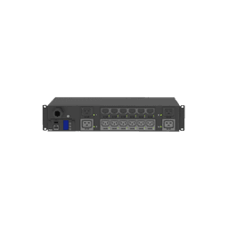 PDU Monitoreable y Switchable (MS) para Distribución de Energía, Enchufe de Entrada NEMA L6-30P, Con 12 Salidas C13 y 4 Salidas C19, Horizontal 19in, 208 Vca, 30 Amp, 2UR