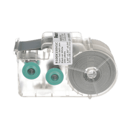 Casete de 100 Etiquetas Autolaminadas Turn-Tell, Con Rotación para Mejor Visibilidad, para Cables de Redes de Cobre o Fibra Óptica, de 5.5 a 7.1 mm de Diámetro