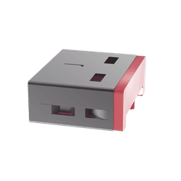 Dispositivo de Bloqueo Smartkeeper, Para Puertos USB-A, Color Rojo