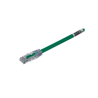 Cable de Parcheo UTP, Cat6A, 24 AWG, CM, Color Verde, 10ft