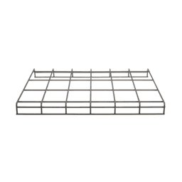 Charola para Canalización Wyr-Grid® Tipo Malla, Con Pintura Electrostática en Color Negro, 18 in (457.2 mm) de Ancho, 53.1 mm de Alto y 3 m de Largo 