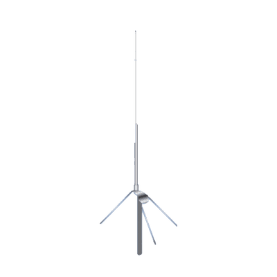 Antena Base VHF, Omnidireccional, Rango de Frecuencia 144 - 174 MHz Vertical Collinear