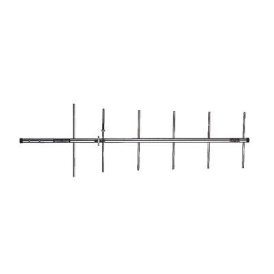 Antena Yagi Direccional para Base, 150-174 MHz, 10.2 dB de ganancia, 6 elementos, 250 Watt.