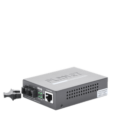 Convertidor de Medios 1000 Mbps UTP/Fibra Óptica Mono-Modo Hasta 20 Km, Conector SC