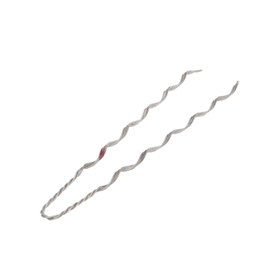 Remate Preformado de Acero Galvanizado para Fibra Mini-ADSS de 12 y 24 hilos, diámetros 7.5 - 8 mm