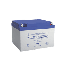 Batería 12V, 26AH, Para Respaldo, Tecnologías AGM/VRLA, 5 Años Vida Útil, Terminales T12, Reconocida UL  