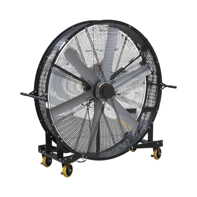 Ventilador Industrial Móvil Ultra Silencioso de 1.5 m y 127 Vca, Ideal para Almacenes, Hangares, Líneas de Producción, Gimnasios