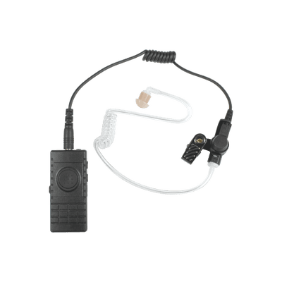 PTT Bluetooth con tubo acústico para radios HYT con Bluetooth interconstruido, incluye cargador USB. 