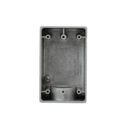 Caja Condulet FS de 1" (25.4 mm) con una boca a prueba de intemperie.