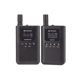 Kit para guia turistico de 1 transmisor y 10 receptores