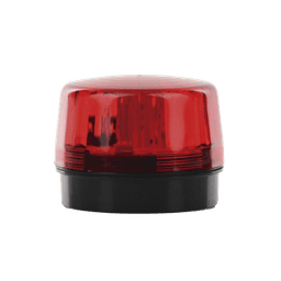 Luz Estroboscópica LED (55) / Patrones de Parpadeo Ajustables / 8 Patrones / Batería de Respaldo / 12-24 Vcc/Vca / Resistente al Clima IP66/IP55