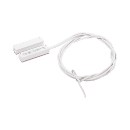 Contacto magnético para puertas y ventanas con cable de 45 cm color blanco / GAP: 12 mm