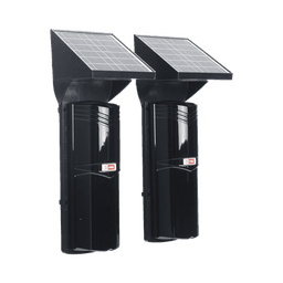 Detector fotoelectrico con CELDA SOLAR; DE 3 RAYOS; alcance exterior 100 m / 4 frecuencias 