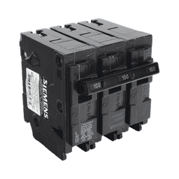 Interruptor automático enchufable tipo QP 3 polos, 100 amp.