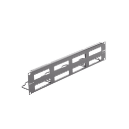 Patch Panel MAX Modular (vacío), de 48 Puertos, Plano, 2UR