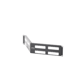 Patch Panel MAX Modular (vacío), de 48 Puertos, Angulado, 2UR