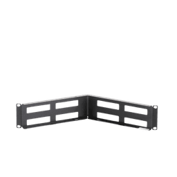 Patch Panel MAX Modular (vacío), de 48 Puertos, Angulado, 2UR