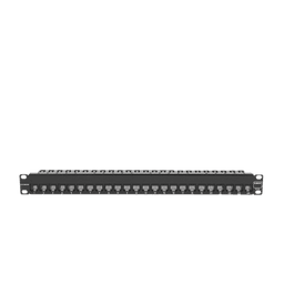 Patch Panel UTP Z-MAX de 24 puertos, Precargado con Jacks Categoría 6, Plano, 1UR